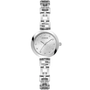 Reloj Guess Vibe Silver-Tone Pink Dial Ladies Watch GW0549L1 para Mujer