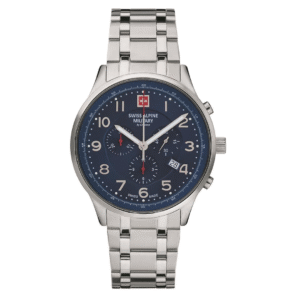 Reloj SWISS ALPINE MILITARY 7084.9135SAM Skymaster Classic-Acero