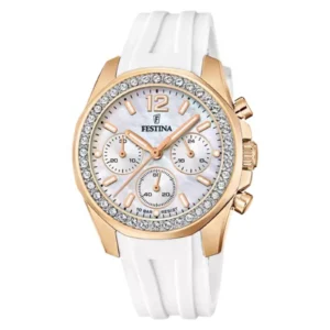 Reloj Deportivo Para Mujer Festina Rainbow F20611/1 – Blanco