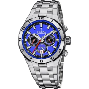 Reloj Análogo Para Hombre Festina Chrono Bike F20670/3 – Plateado