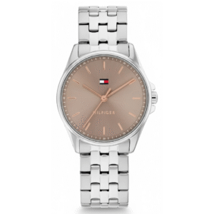 Reloj Tommy Hilfiger Mujer 2770215 Plateado Marrón Claro