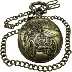 Reloj Invicta Vintage Nocturnal Chronograph Silver Tone Pocket Watch 49002 para Hombre